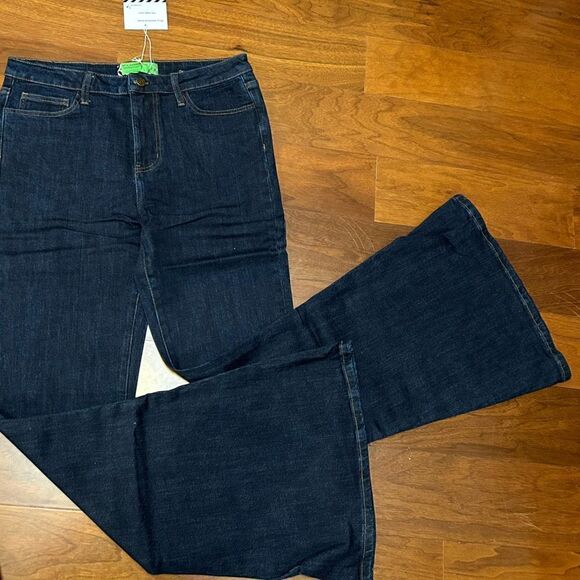 Sandrine‎ Rose (sold by Free People) NWT flare jeans size 31 - Picture 1 of 6